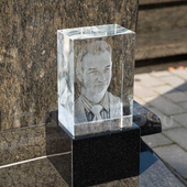 3D tombstone photo KP-13: (120x180x80 mm)
