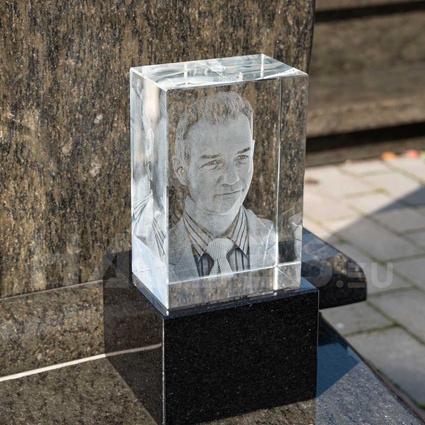 3D tombstone photo KP-13: (120x180x80 mm)