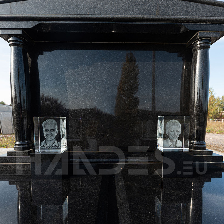 Zdjęcie nagrobkowe 3D KP-05 (150x200x100 mm)