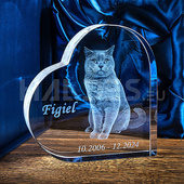 Statuetka 3D ze zdjęciem Twojego kota - pamiątka
