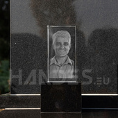 3D tombstone photo KP-04: (100x200x100 mm) 