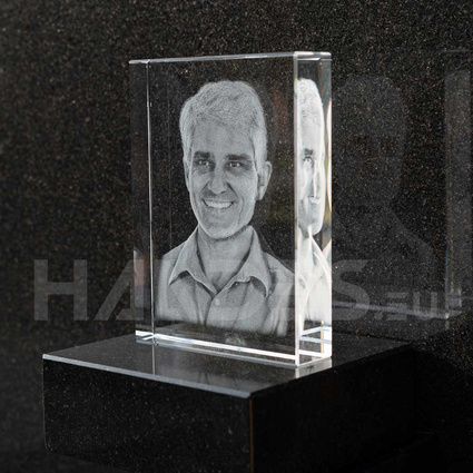 Zdjęcie nagrobkowe 3D - KPP-04: (110x150x30 mm)