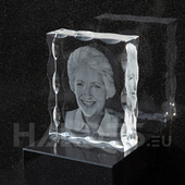 3D tombstone photo KL-02: (120x150x40 mm)