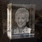 3D tombstone photo KP-06: (200x270x100 mm)