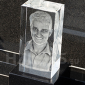 3D tombstone photo KP-04: (100x200x100 mm) 