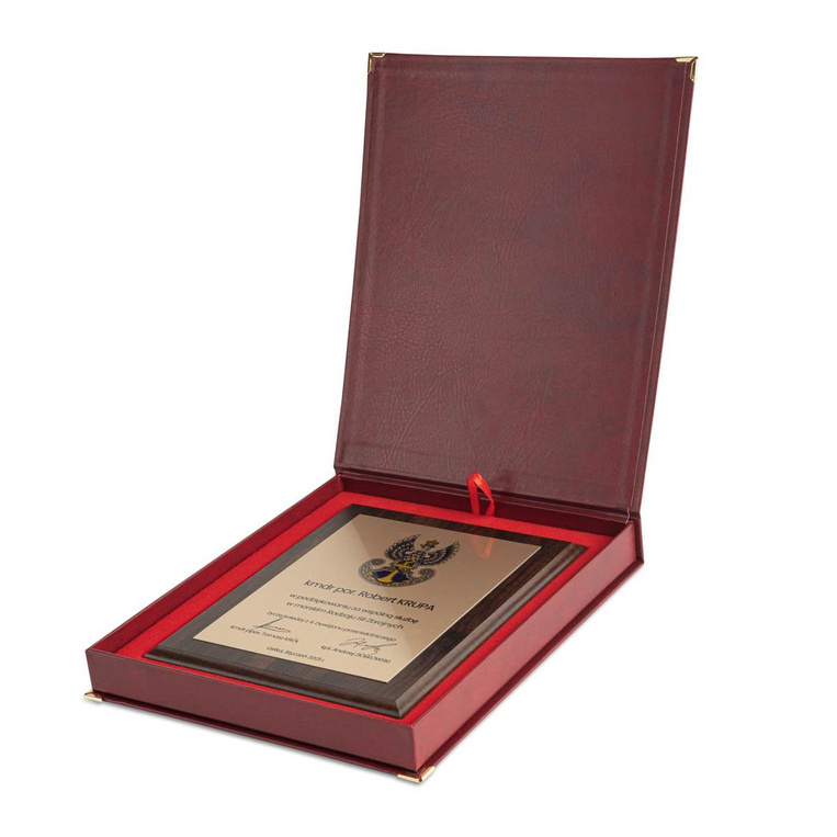 Podziękowanie za służbę DLA MARYNARZA eleganckie etui EMERYTURA