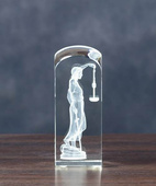 Temida - statuetka DLA PRAWNIKA, SĘDZIEGO z okazji zdania aplikacji, egzaminu